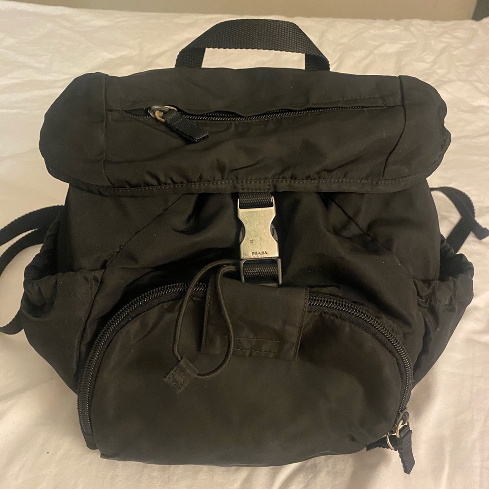 Authentic vintage Prada Tessuto nylon backpack